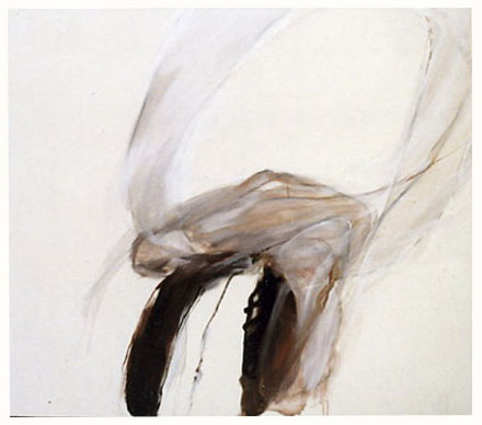 Solo für Viola, 1989, 100 x 105 cm