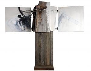 Auschwitz/Befreiung, Triptychon, 2220 x 325 cm cm